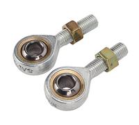 ZJchao Cuscinetto dell'estremità Dell'asta 2 Pcs Cuscinetto Sinistro Dell'asta Sinistra Dell'asta Sinistra M10 Sostituzione per il Kart a Ruote ATV Modificato con Materiale in