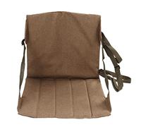 ZJchao Cuscino dello Stadio Pieghevole Khaki con Design della Recinzione Triangolare, Fibbia Regolabile, Borsa a Rete, Sedili dello Stadio Portatile, Adatto per il Campeggio