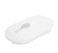 ZJchao Custodia per Mouse in Silicone, Custodia Protettiva per Mouse Vocale con per Lavabile Elastica a 360°. Accessorio per (WHITE)