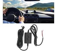 ZJchao DashCam Hardwire Kit, Dash Cam Hardwire Kit USB C 12V/24V a 5V 2.5A Angolo Sinistro Mini USB Dash Downwire Cam per il Monitoraggio del Parcheggio