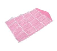 ZJchao Dietro lo Stoccaggio della Porta, Sopra la Porta da per Scarpe da Scarpe Armadio in Poliestere di Poliestere Tasca con 16 Tasche per Soggiorno in Camera Letto, 28.3x16.5in (PINK)