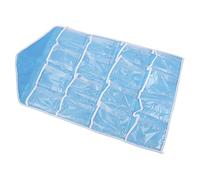 ZJchao Dietro lo Stoccaggio delle Porte, Tasca per Ripiani in Poliestere con Stivale per Scarpe Scarponi con 16 Tasche Sopra il Porta della per Soggiorno, 28.3x16.5in (BLUE)