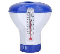 ZJchao Dispenser di Tavolette Accurate, di Alta qualità e Efficace, con Termometro, per Piscine Interne Esterne Pesce Calde
