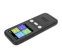 ZJchao Dispositivo Traduttore di Lingua con 134 Lingue Online 10 Lingue Offline, Traduttore Vocale a Due Vocali Intelligenti Ad Alta Precisione per Viaggi di Studio Aziendale