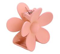 ZJchao Fermagli per Capelli Antiscivolo a Forma di Fiore, Design con Dente a Doppia Chiusura, Finitura Opaca, Tenuta per Tutti i di Capelli (Rosa Carne)