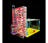 ZJchao Formicaio, Formiche per Formicaio Area di Alimentazione Formiche Vive per Fattoria per Insetti Villa Mania House (rosso)