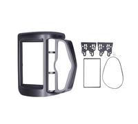 ZJchao Frame del Pannello Fascia Cruscotto Stereo a 2din con Telaio Interno per Fit Jazz City 2002-2008 Kit di Montaggio della Cornice di Navigazione LHD LHD