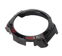 ZJchao Frame di Copertura Protettivo a Prova di Shock Prevenire Graffi Guarda la Custodia per Paraurti Dura, Copertura Protettiva per Orologi Intelligenti Alla Moda (nero rosso)