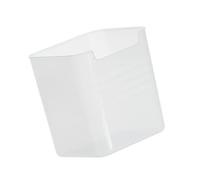ZJchao Frigorifero per Porte Laterale Organizzatore di Frigorifero Organizzatore Bin Plastic Plastic Food Box Traslucido Design a Bocca Larga Design Girevole Facile da Pulire con