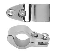 ZJchao Hardware per Guide a Ganasce in Acciaio Inossidabile 316 di Grado Marino da 2 Pezzi per Yacht e Barche - Raccordi Incernierati Resistenti alla Corrosione in Varie Dimensioni (20MM)
