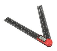 ZJchao Inclinometro Angolare Digitale, Strumento di Misurazione a 360 Gradi, con Risoluzione 0,05 ° per la Costruzione del Legno Building Fai Te 200 Mm 300 Mm (300 mm)