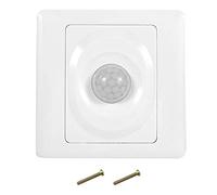 ZJchao Interruttore Sensore di Movimento PIR Interruttore Sensore IR a Infrarossi Accensione o Spegnimento Automatico Tempo di Ritardo Regolabile Portata di Rilevamento di 5 M