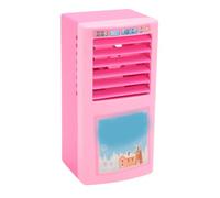 ZJchao Kids Air Conditioner Toy Dollhouse Miniatures High Simulation ABS Plastic Rosa con Dettagli Reali per i Bomboniere per Feste Regali di Compleanno