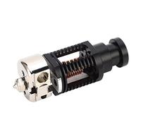 ZJchao Kit di Hotetend della Stampante 3D, Kit di Hotetend in Metallo, Hotend Estrusder della Stampante 3D con Connettori, della, per Temperature Elevate, Resistenti Alla Sostituzione (BLACK)