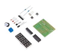 ZJchao Kit di Orologio Digitale, Kit di Orologio Digitale di Saldatura Elettronica a 4 Cifre con Set di a 4 Cifre Set per le Scuole per le Scuole