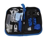 ZJchao Kit di Strumenti di Riparazione di Orologi Professionale, Set di Strumenti di Sostituzione della Batteria per Orologi, Include Apriscatole, Rimozione del Collegamento a Banda,