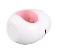 ZJchao Lampada Asciugacapelli per Unghie USB Umpice per Unghie Gel, Luminosa Portatile 45s Asciugatura Rapida con 4 Patatine a LED per il Salone di Pedicure Manicure Uso del Salone in (bianco perla)