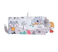 ZJchao Libri Intrecciati per Bambini, Libri per Bambini Masticabile 3D Educativo Precoce Apprendimento Morbido per di Stoffa per per per Oltre 4 Mesi Grigio Bianco (Elefante)