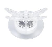 ZJchao Luce Galleggiante con Piscina Solare, Lampada a LED Galleggiante Solare, con Colore RGB Che Cambia Luci per Decorazione (Libellula)