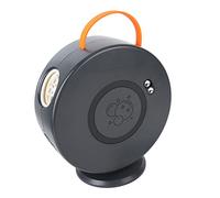 ZJchao Macchina a Maker Bubble Blower 4000+ /min 90 ° e 360 ° a Rotazione Batteria Ricaricabile 5h di Gioco con un Grande Serbatoio Staccabile per Bambini Adulti Festeggiate per (BLACK)