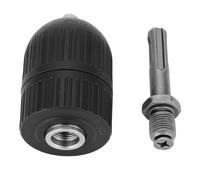 ZJchao Mandrino per Trapano Senza Chiave, Adattatore per Punta in Plastica con capacità di 2-13 Mm con Accessori Adattatore SDS Prolunga per Trapano per Punte a Codolo Tondo, Senza Chiavi