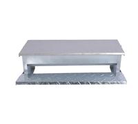 ZJchao Mangiatoia Automatica per Polli a Pedale di Grande capacità per Pollame, Soluzione di Alimentazione per Pollai da Cortile in Acciaio Inossidabile, Fornitura Agricola a Prova di Roditori