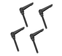 ZJchao Manici a Leva del Serraggio, Manico di Fissaggio Regolabile in Acciaio Inossidabile 4 Pcs Manopola a Cricchetto Manopola a Cricchetto M6 Filo Maschio (Lunghezza della vite 20mm)