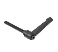 ZJchao Maniglia Laterale a Vite, Leva di Bloccaggio Filettatura Maschio M8 16-60mm Leva di Bloccaggio Maniglia Regolabile per Macchinari Manopola di Filettatura Maschio Esterna (M8*30)