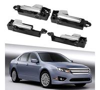 ZJchao Maniglie per Porte Interne, 4 Pezzi Cromate Maniglia per Porta Interna Interna Maniglia per Porta Conducente per Conducente Anteriore Sinistro Anteriore Sinistro Coppia per di Ricambio per