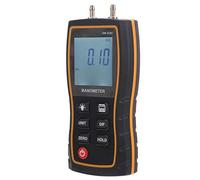 ZJchao Manometro Digitale SW-512C Gasti di Pressione Differenziale, Misuratore di Pressione Dell'aria, con Grande Schermo Retroilluminato per Sistemi di Ventilazione HVAC Cleans