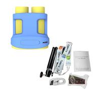 ZJchao Microscopio Digitale Portatile 200x per Bambini, Telescopio a Schermo da 2,0 Pollici con Treppiede, Esplora il Mistero del Mondo, L'interesse dei Bambini Ignite per le attività, (BLUE)