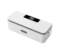 ZJchao Mini Sigillatrice per Sacchetti, Ricaricabile Tramite USB C 1800 MAh, Portatile, con 8 Temperature Regolabili, Ideale per Snack, Avanzi e Sacchetti per il congelatore. (WHITE)