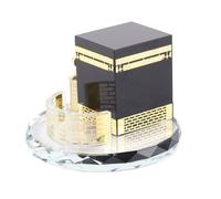 ZJchao Modello Caaba Dorato in Musulmano, Souvenir di Edificio Islamico Artigianale con Superficie Placcata a Colori, per Decorazioni e Regali per Scrivania da Ufficio