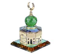 ZJchao Modello della Moschea di Al Aqsa in, Opere D'arte con Incisione Dal Design Raffinato, con Tecnologia di Placcatura Premium, per la Decorazione Dell'ufficio Domestico,