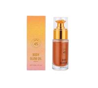 ZJchao Olio per il Corpo Scintillante con Mica Che Riflette la Luce e Fragranza di Frutta per un Effetto Idratante e Luminoso per il Corpo, Illuminante Estivo (30ml)