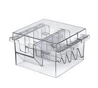 ZJchao Organizzatore di Plastica Rimpasto per Utensili per Utensili per Salone Durevole per Clipper Pieta di Pettine Attrezzatura per Parrucchiere Professionale Materiale ABS 14,5 Cm X