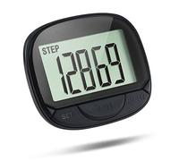 ZJchao Orologio Corsa, Fitness Tracker Fitness Tracker Black Step Counter per Walking with Step Counter, AG13 e Manuale dell'utente per Tutte Le Persone tra Cui Uomini, Donne, Anziani