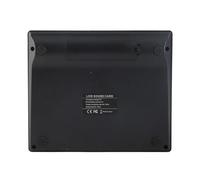 ZJchao Pacchetto di Attrezzature per Podcast, Scheda Audio DJ Board Multifunzionale Scheda Audio in Diretta da Suono Live Card Computers Mobilephone (BLACK)