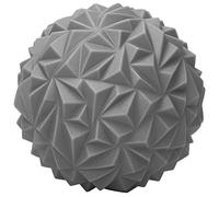 ZJchao Palla da Massaggio Yoga in PVC Antistress Semicerchio Massaggiatore Plantare Rilassamento Muscolare Enhancer Riduttore di Grasso Addominale (SILVER)