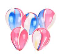 ZJchao Palloncino in Marmo di Colore Misto da 100 Pezzi, Palloncini in Lattice con Galleggiante a Elio per la Decorazione di Laurea di Compleanno di Matrimonio