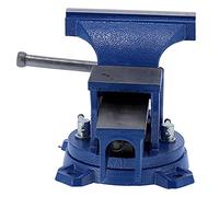 ZJchao Panca Viti, Molla Lavoro Metallo Gravoso a 360 Gradi Tabletop 6in Banca Banco Visuale Blocking Vises con Incudine per la Perforazione, Taglio dei Tubi
