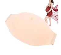 ZJchao Pancia Incinta, Pancia Artificiale in Memory Foam con Design Realistico per Feste, Spettacoli Teatrali, Servizi Fotografici di maternità, Cosplay (M)