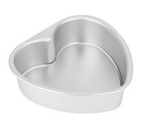ZJchao Panne per Torta a Forma di Cuore, Molde de Corazon Para Pastello a Forma di Cuore in Lega di Alluminio Fai da Te un Pezzo di Torta a per Preparare Torte, Torte di Formaggio, Mousse
