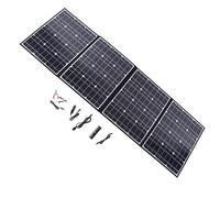 ZJchao Pannelli Solari Portatili, Pannello Solare Pieghevole del Pannello Solare da 150 W con Opzioni di connettività Versatili, Comprese le Porte Dual USB e un Pieghevole del Connettore CC per