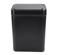 ZJchao Pattumiera Automatica con Sensore di Movimento Senza Tocco, Pattumiera Automatica con Coperchio, con Sensore Intelligente per Bagno, Ufficio, Soggiorno (BLACK)