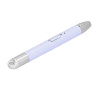 ZJchao Penna Luminosa a LED Ricaricabile Tramite USB per Punto Croce Fai da Te e Progetti Artigianali, 6 Punte Sostituibili, Taro Purple (Taro Viola (6 punte della penna))