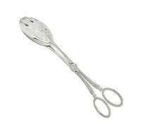 ZJchao per Alimenti, Utensile da Multifunzionale in Lega di Zinco con Impugnatura Ergonomica per Impugnatura Antiscivolo, per Torte per Pane, Stile Vintage Arabo, 23 Cm (SILVER)