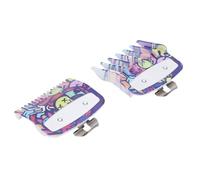 ZJchao Pettine Guida per Tagliacapelli, Denti Arrotondati per Tagli Sicuri Facile Installare con Numeri Chiari, per la Maggior Parte dei Tagliacapelli Set 3 Pezzi