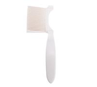 ZJchao Pettine per Dissolvenza, Set Guida per Tagliacapelli Professionale Fai-te con Denti Ad Triangolare Sfumatura Omogenea, Impugnatura Ergonomica Antiscivolo, 3 (Beige)