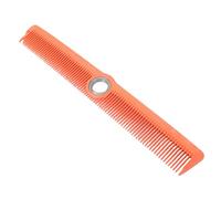 ZJchao Pettine Rotante per Taglio Capelli, Pettine Professionale per Barbiere, con Design con Cuscinetti a Sfera per Tutti i di Capelli Uomo Donna (ORANGE)